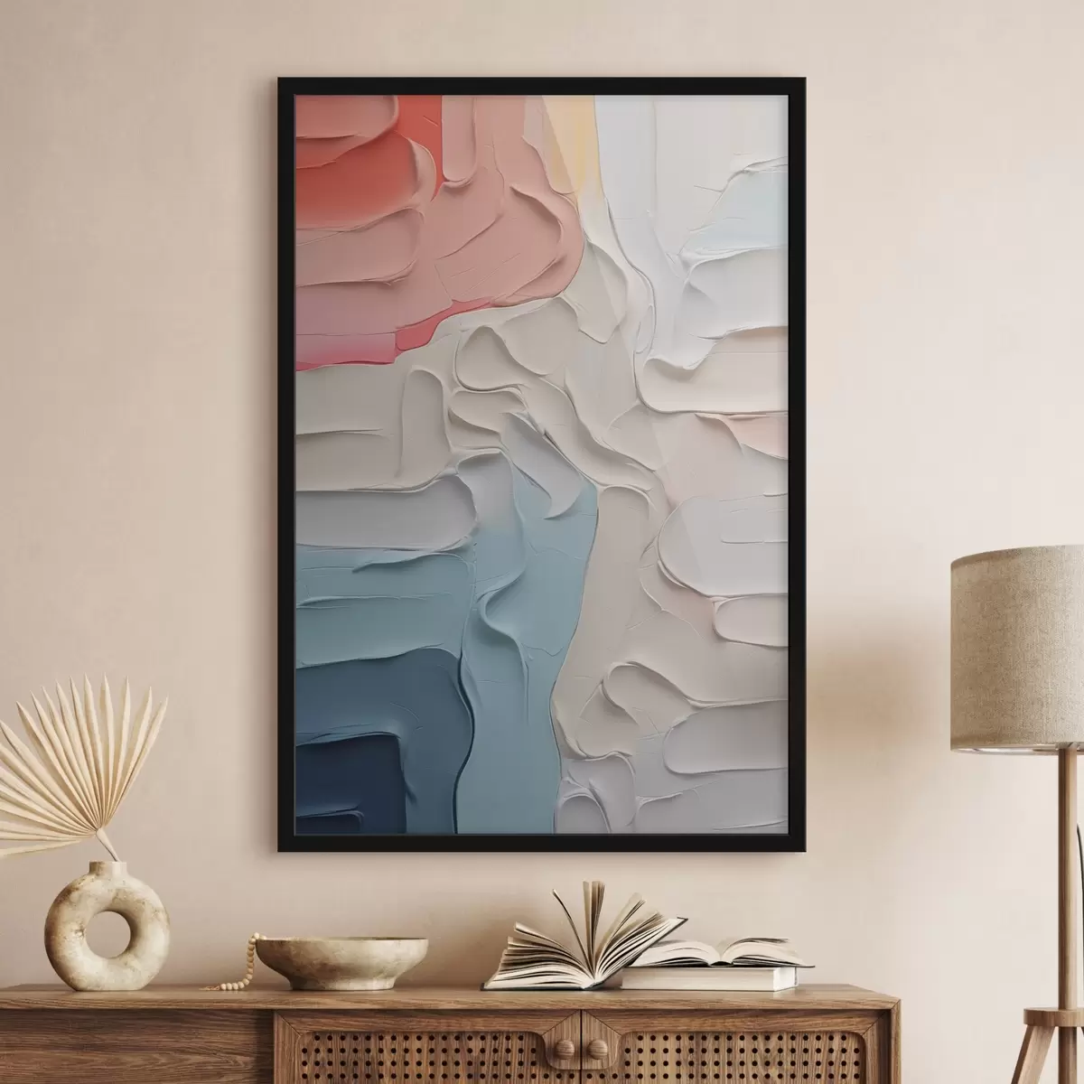 Poster Astrazione imitazione della pittura f43347