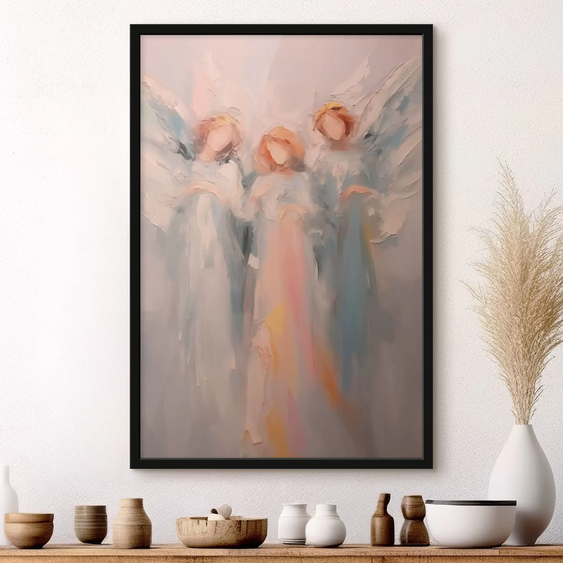 carta da parati Imitazione di angeli in pittura nr. f43355