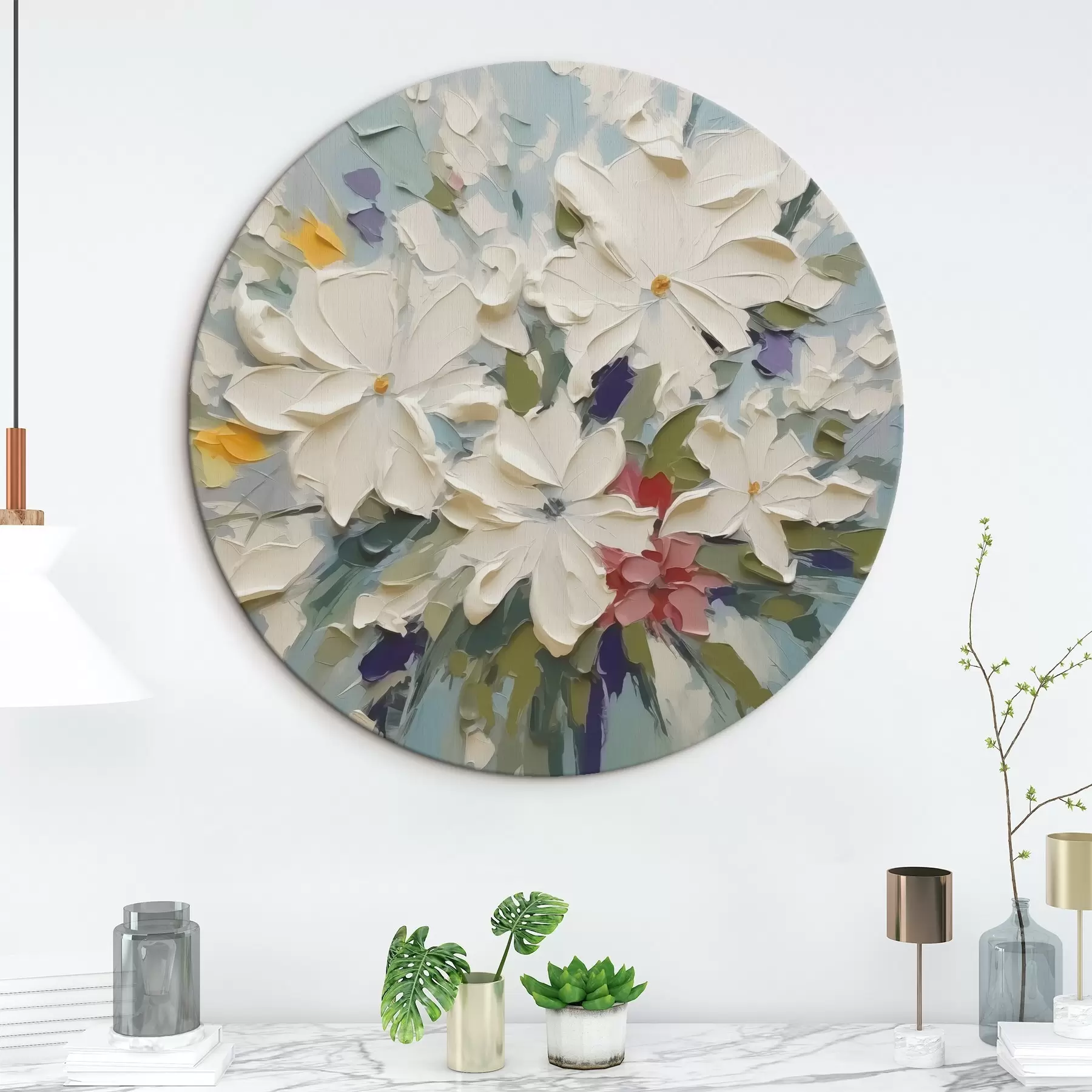 carta da parati Imitazione di un mazzo di fiori nr. r43348