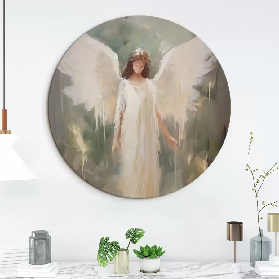 carta da parati Pittura astratta imitazione angelo nr. r43353