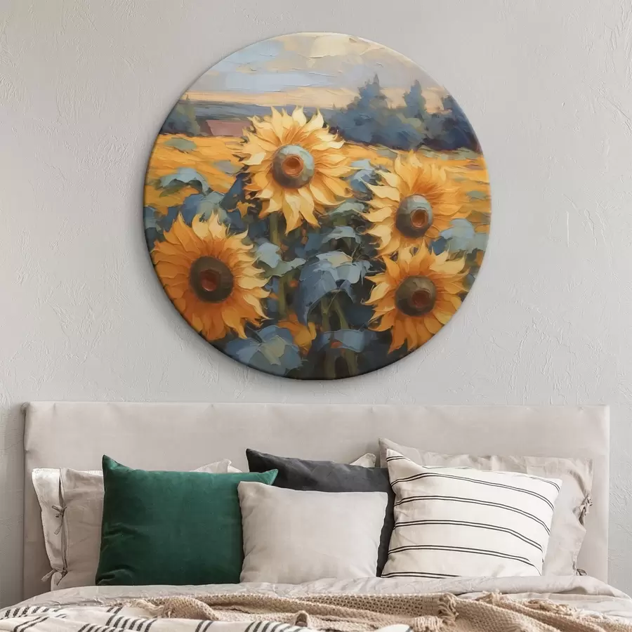 carta da parati Imitazione dei girasoli nr. r43359