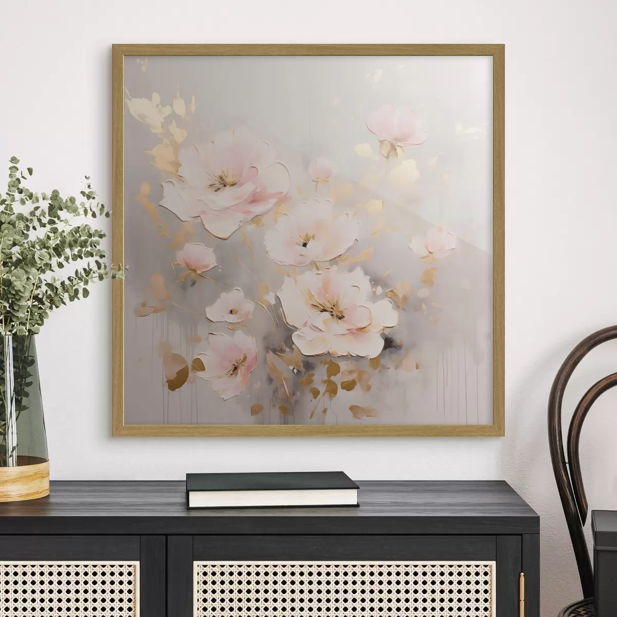 Poster Inchino rosa f43372