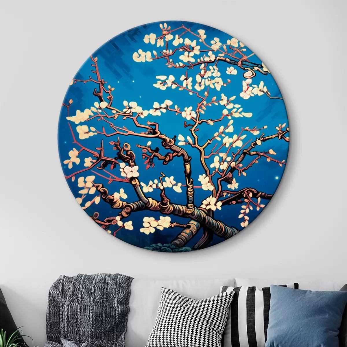 Quadri rotondi Pittura ispirata al 