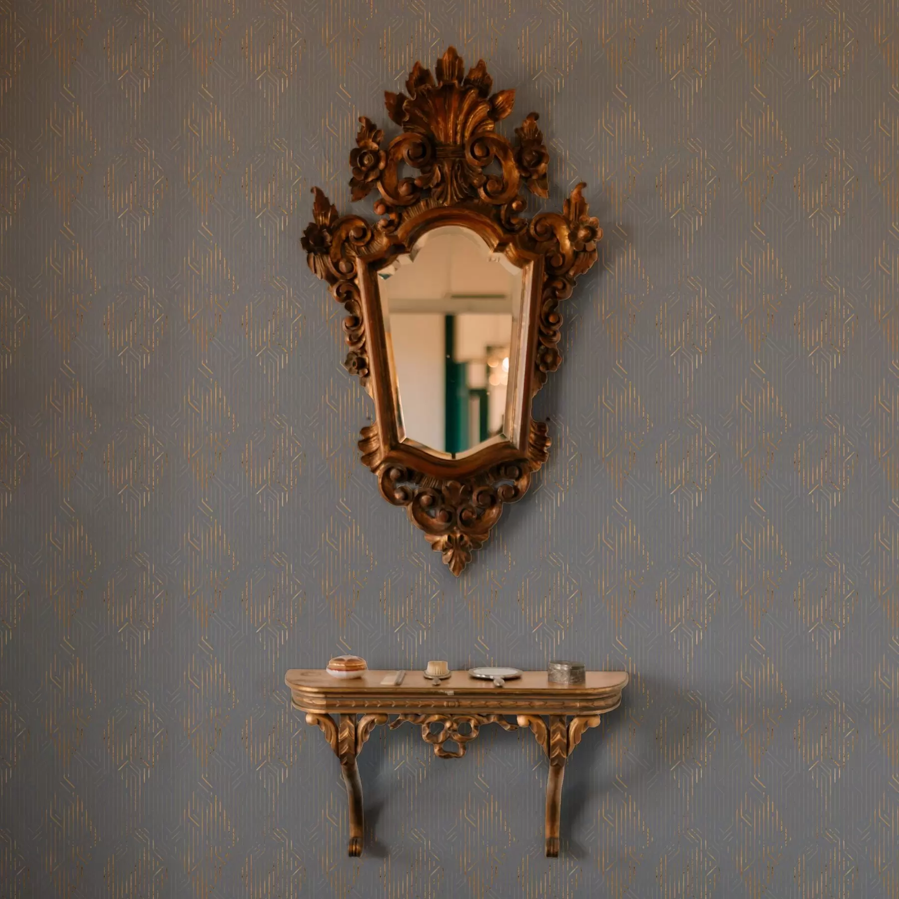 carta da parati Rombi gialli scalfiti nr. a00014