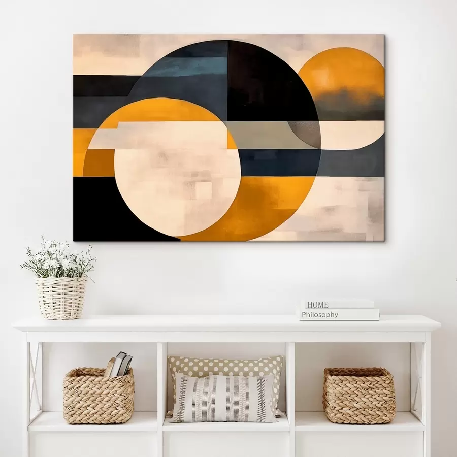 carta da parati Composizione geometrica in stile minimalista nr. s43419