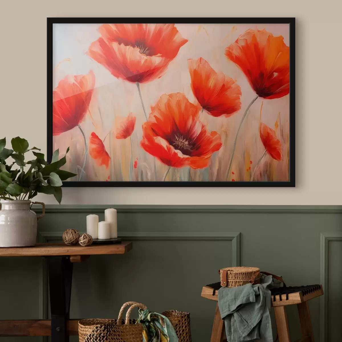 Poster Papaveri rossi f43428