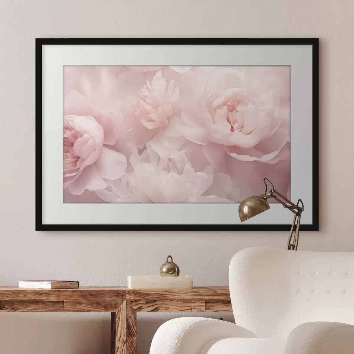 Poster Peonie e eternità f43429