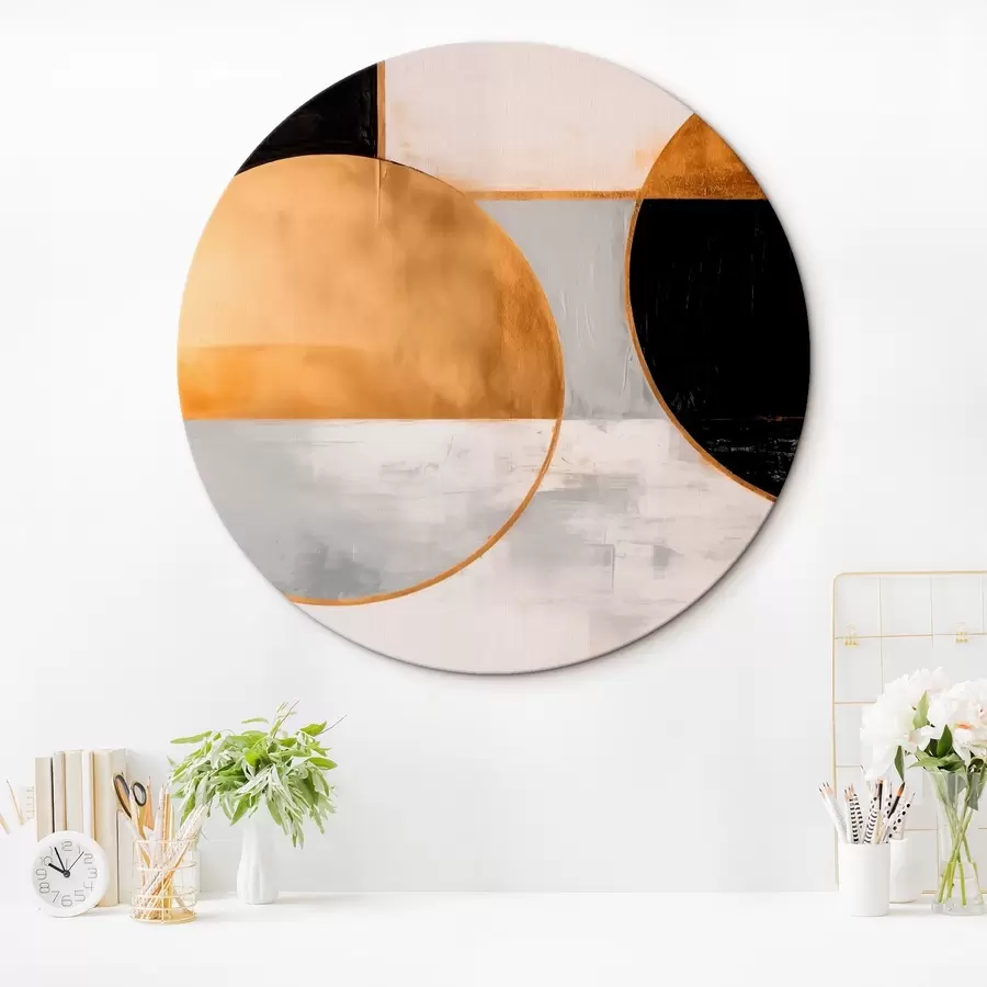 carta da parati Composizione geometrica in stile minimalista nr. r43420