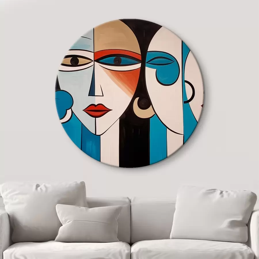 carta da parati Ritratti femminili cubisti nr. r43427