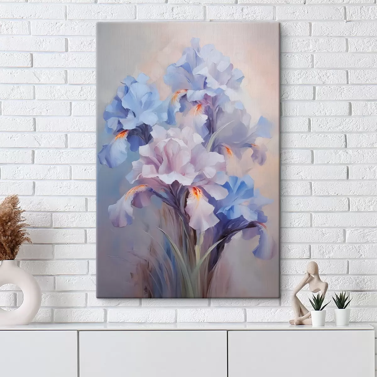 carta da parati Imitazione di pittura di iris nr. s43431