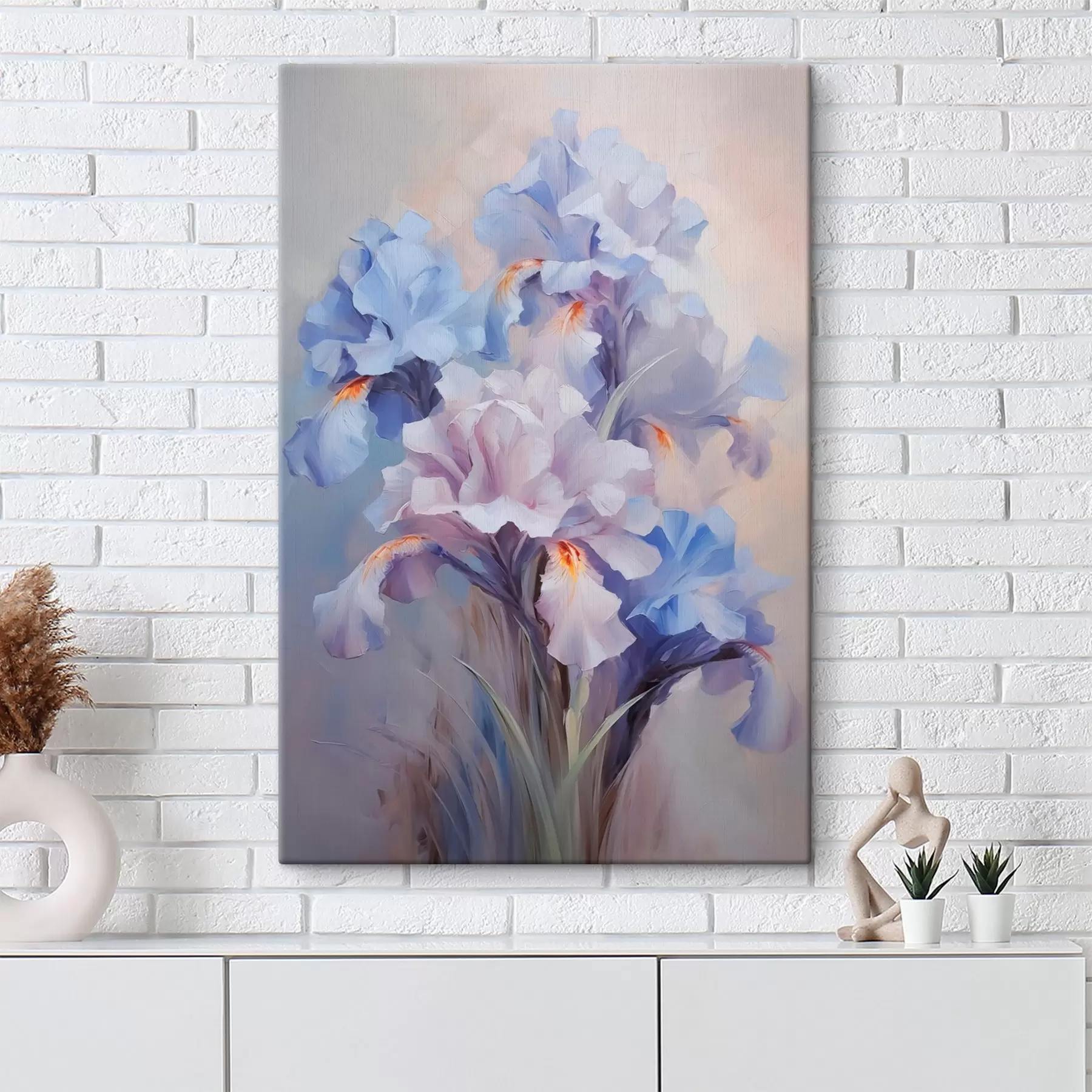 carta da parati Imitazione di pittura di iris nr. s43431