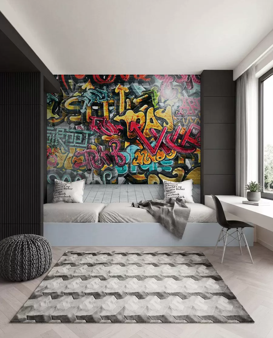 carta da parati Graffiti a pieni colori nr. u56045
