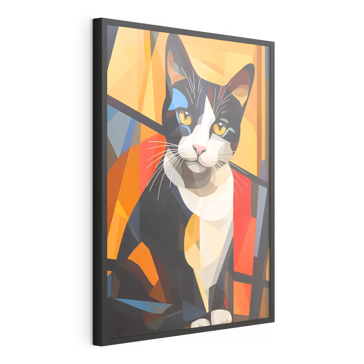 Poster Facce geometriche f43528