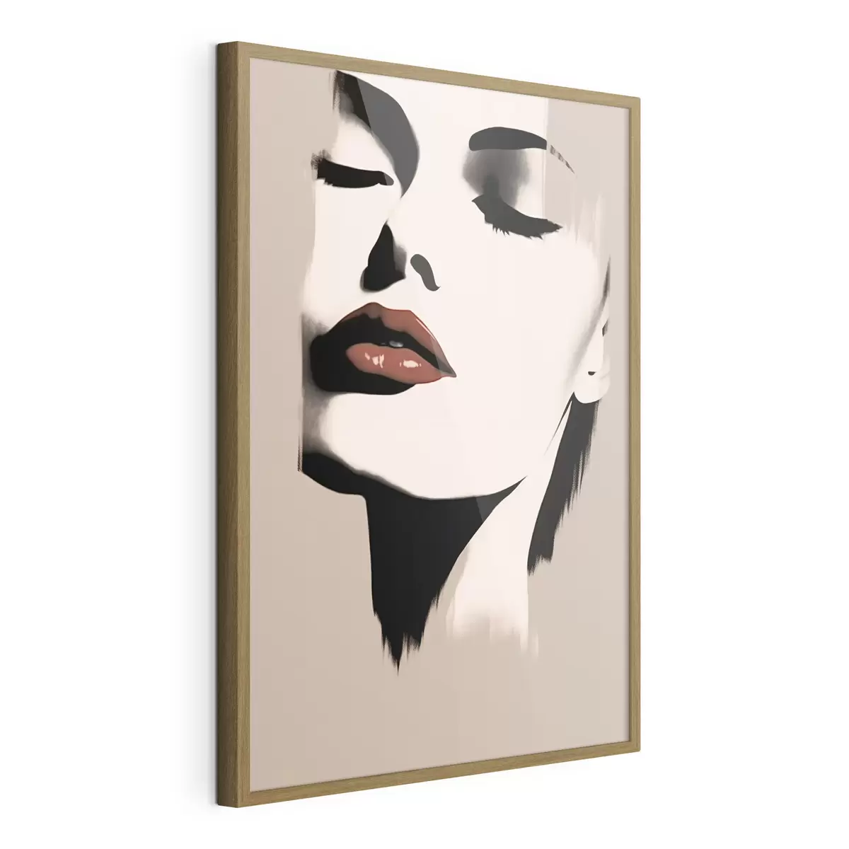 Poster Ritratto femminile minimalista f43527
