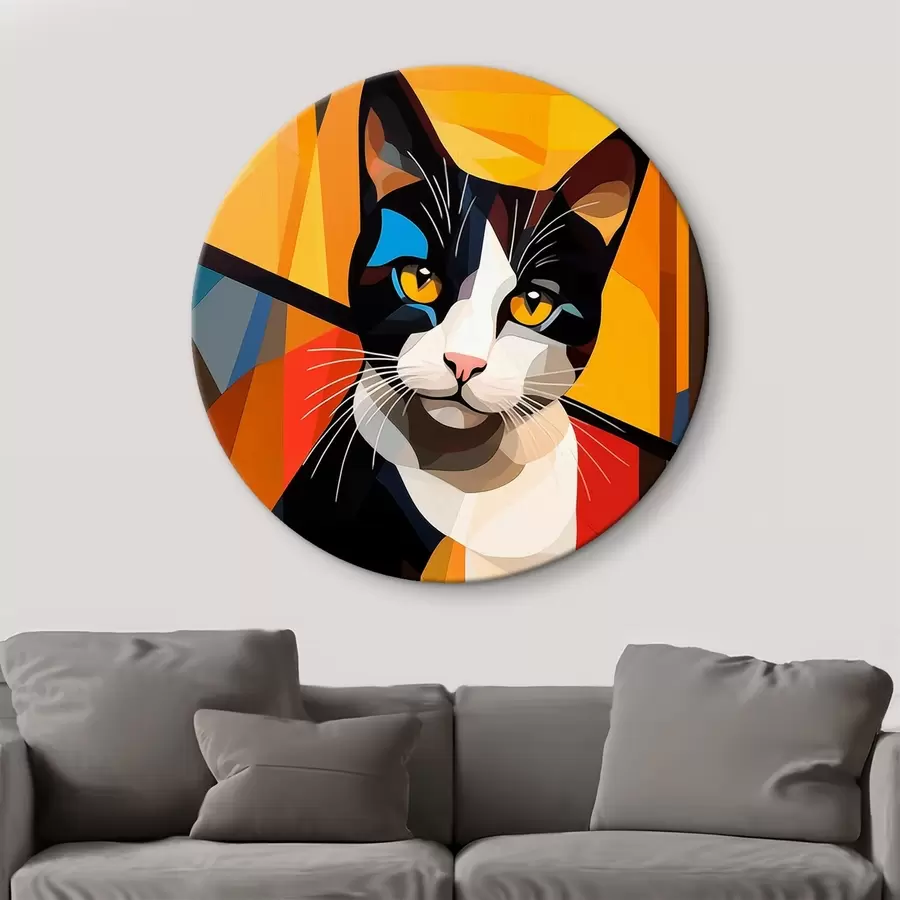 carta da parati Facce geometriche nr. r43528