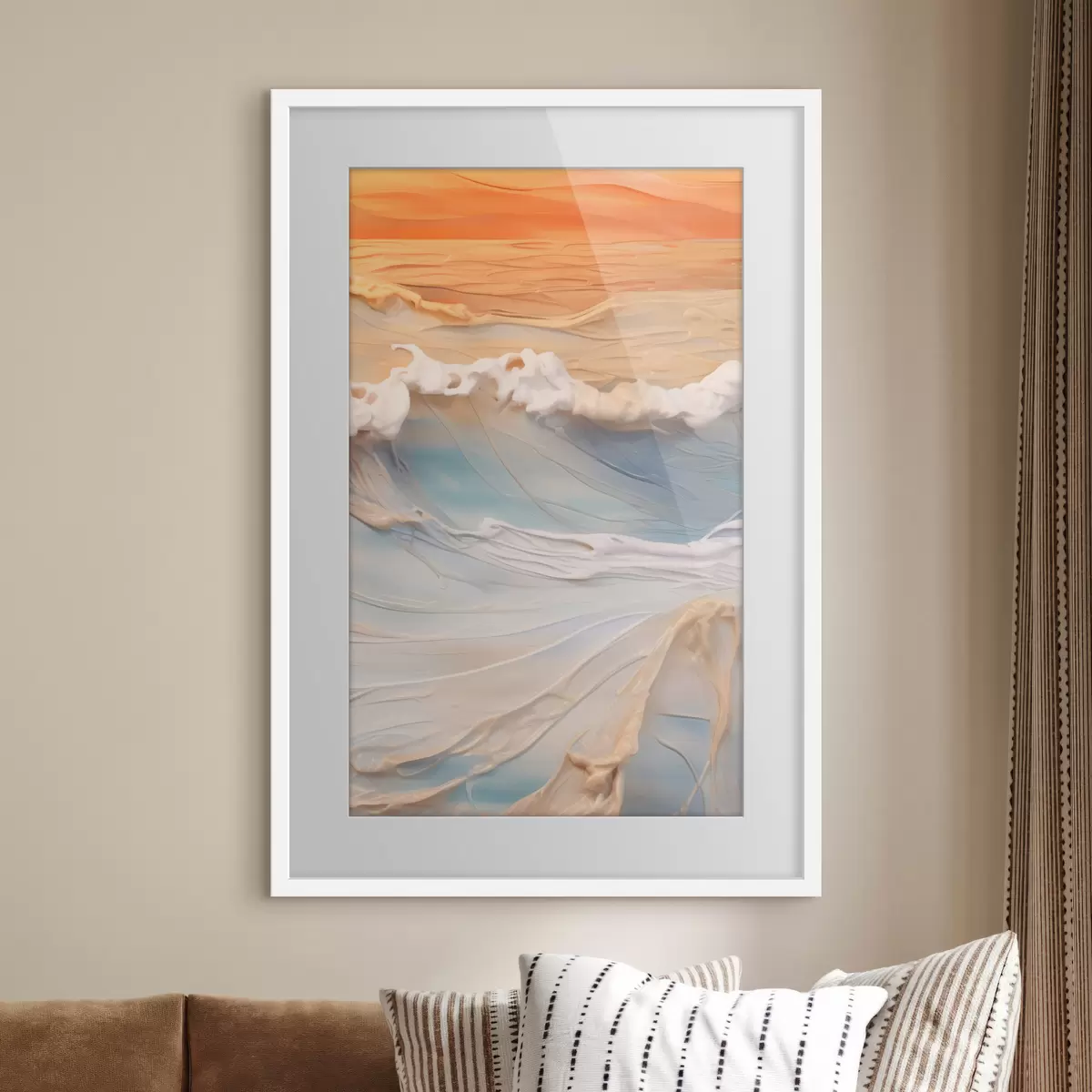 Poster Maree al tramonto f43593