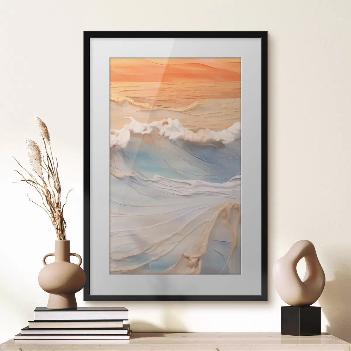 Poster Maree al tramonto f43593