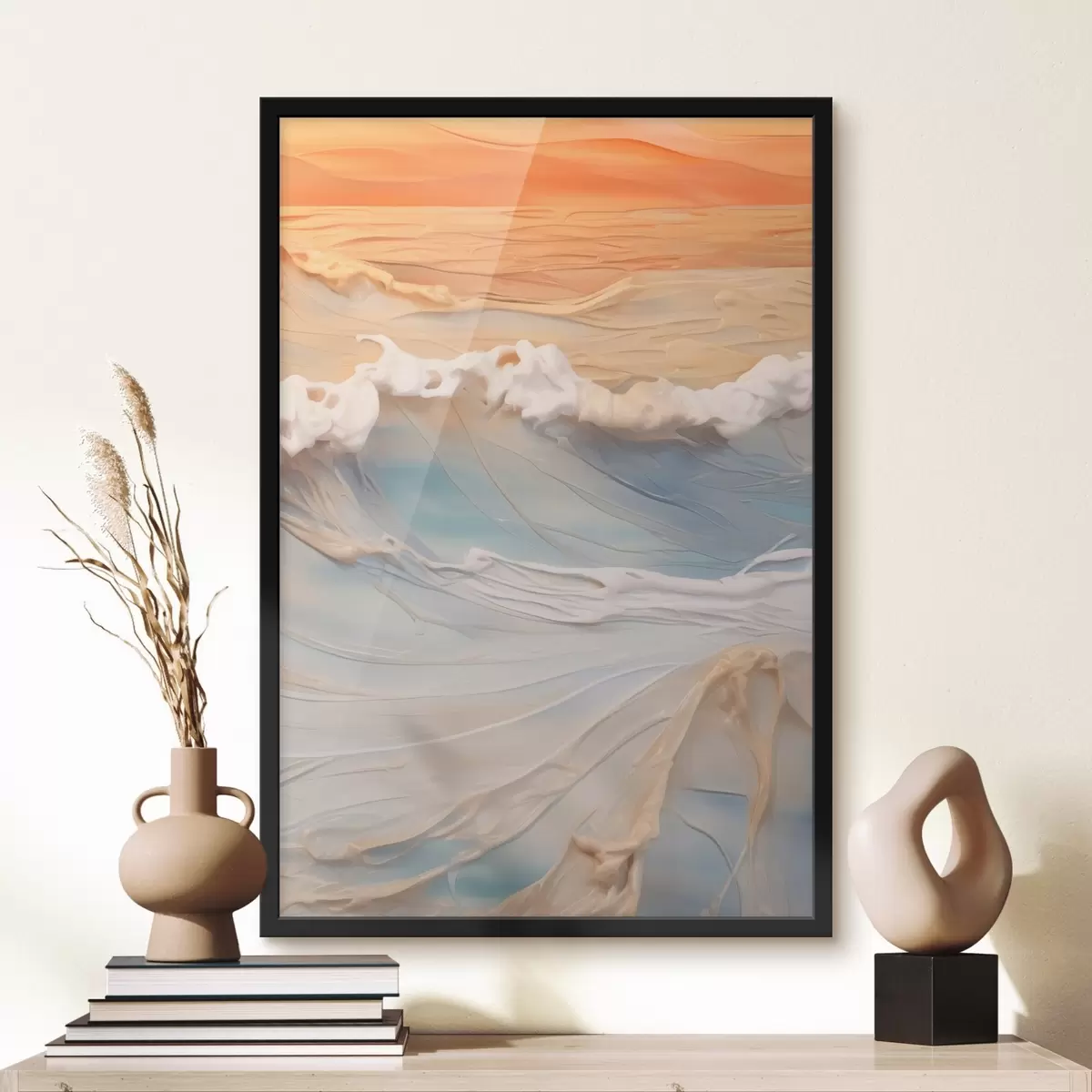 Poster Maree al tramonto f43593