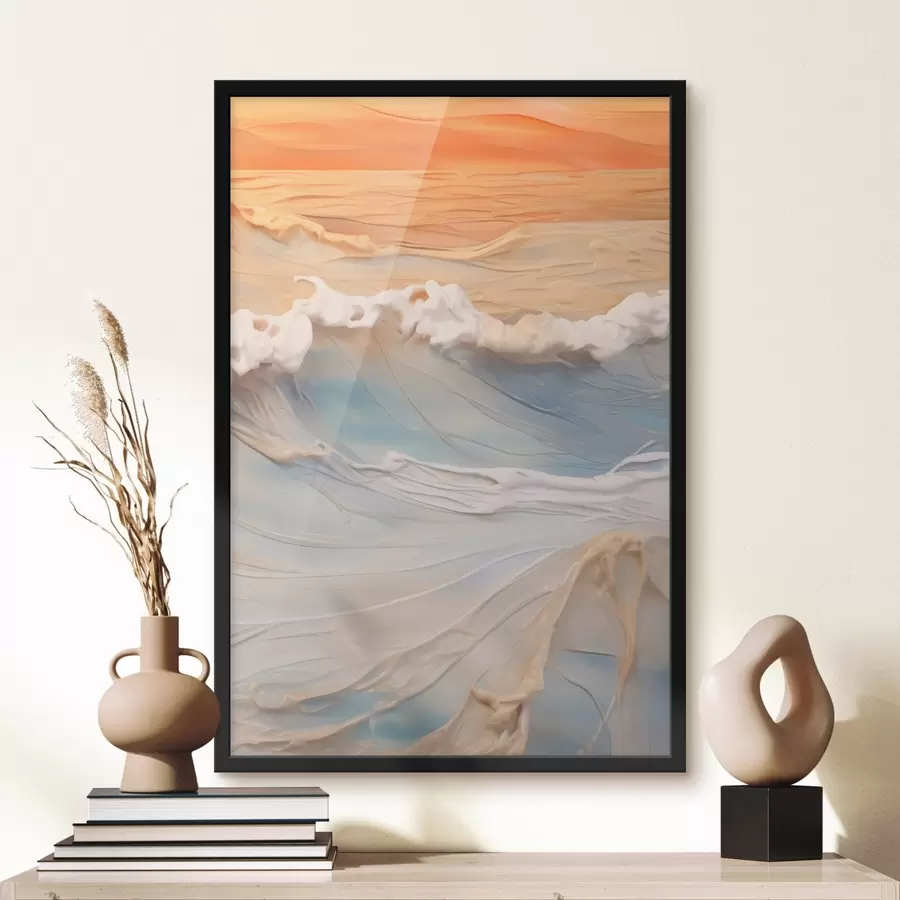 carta da parati Maree al tramonto nr. f43593