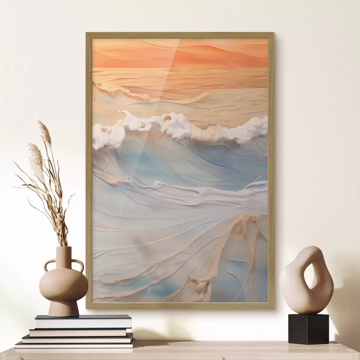 Poster Maree al tramonto f43593