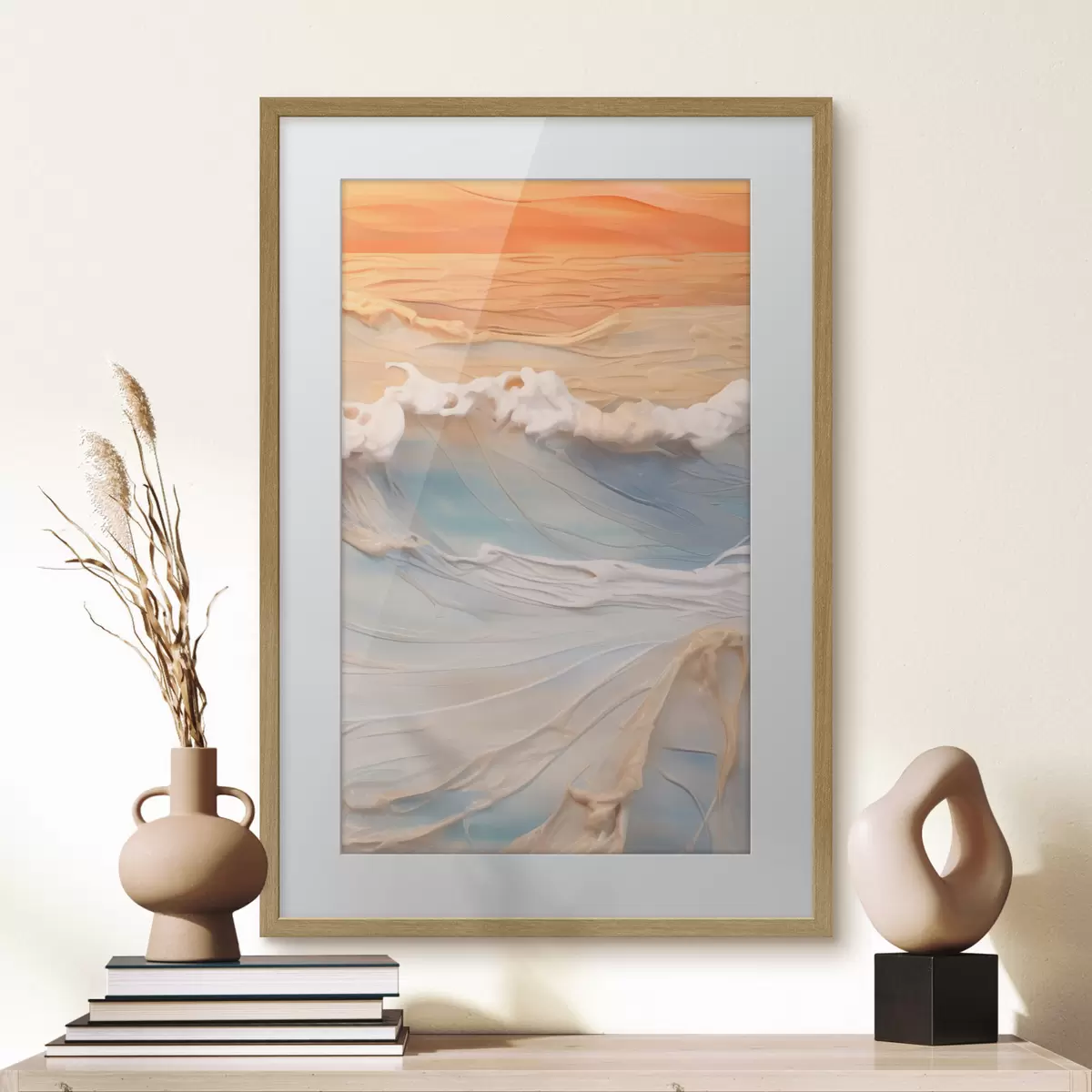 Poster Maree al tramonto f43593