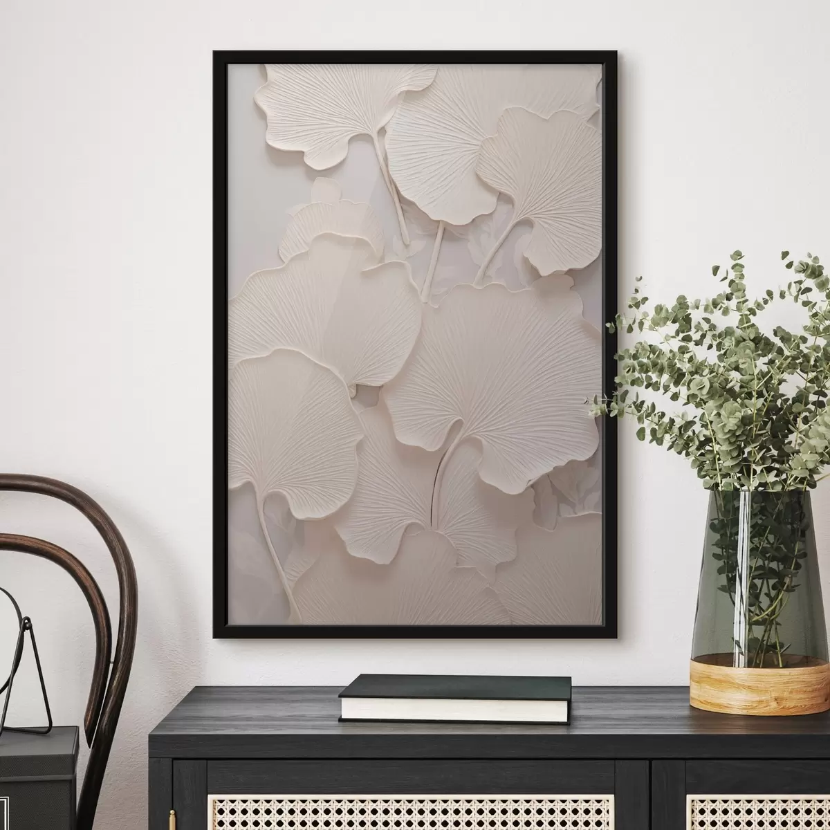 Poster Foglie delicate di Ginkgo f43571