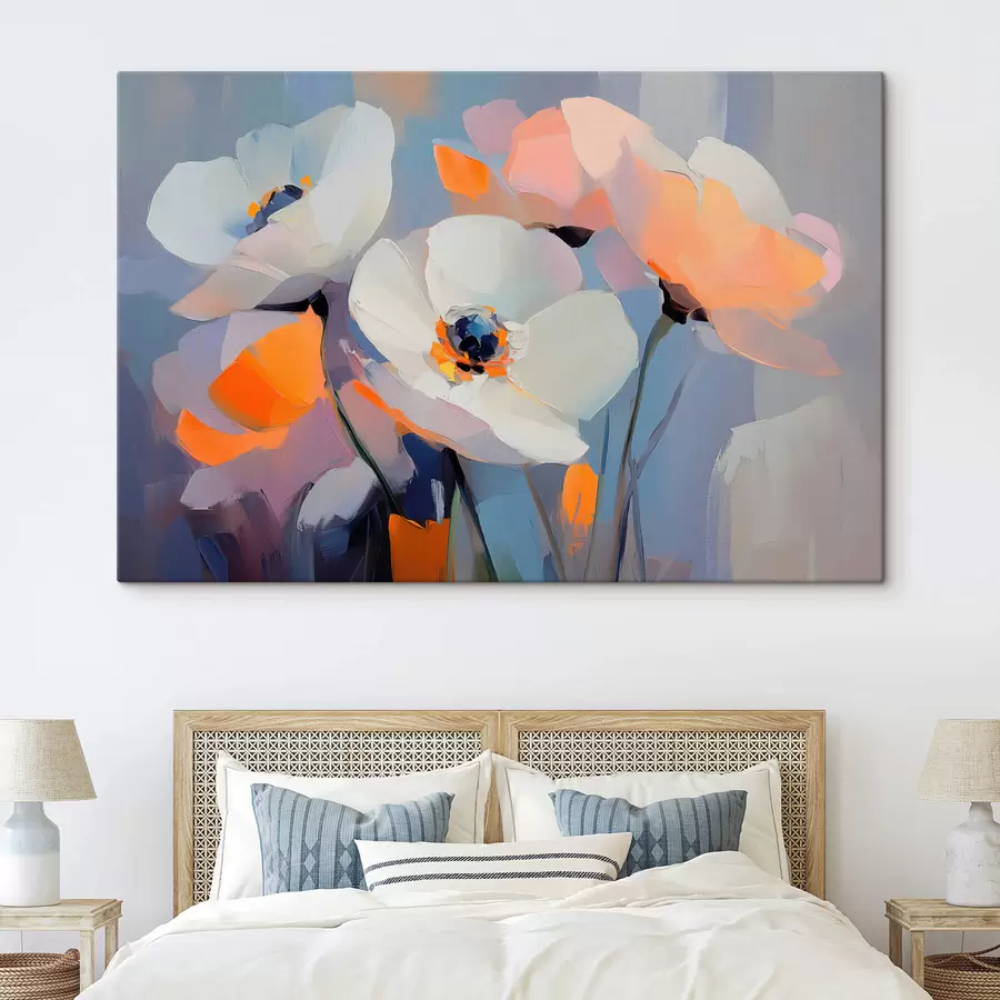 carta da parati Fiori astratti nr. s42999