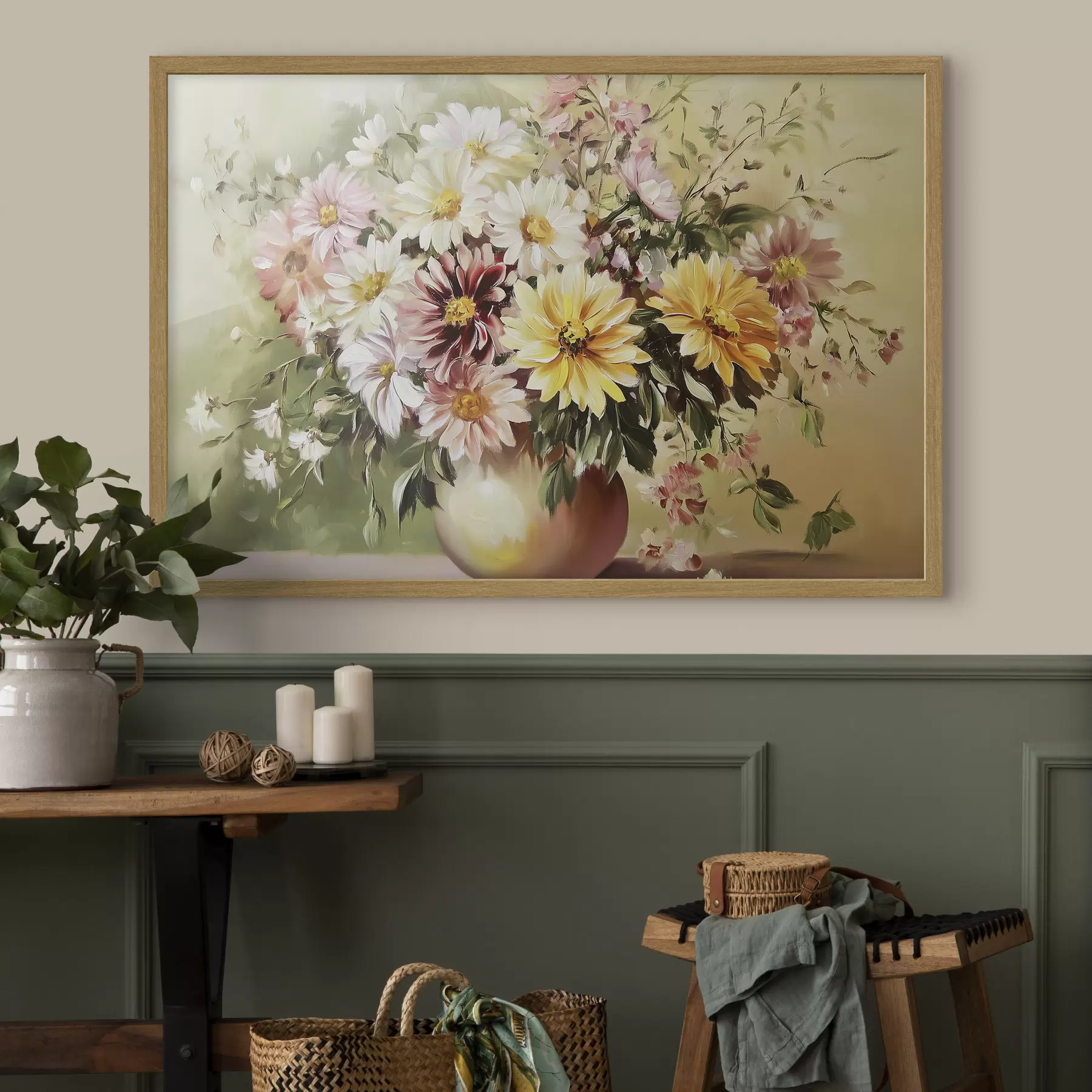 carta da parati Bouquet di fiori bellissimi nr. f43908