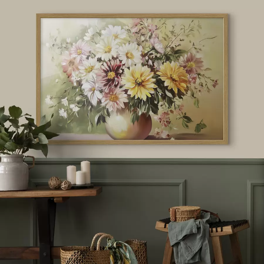 carta da parati Bouquet di fiori bellissimi nr. f43908