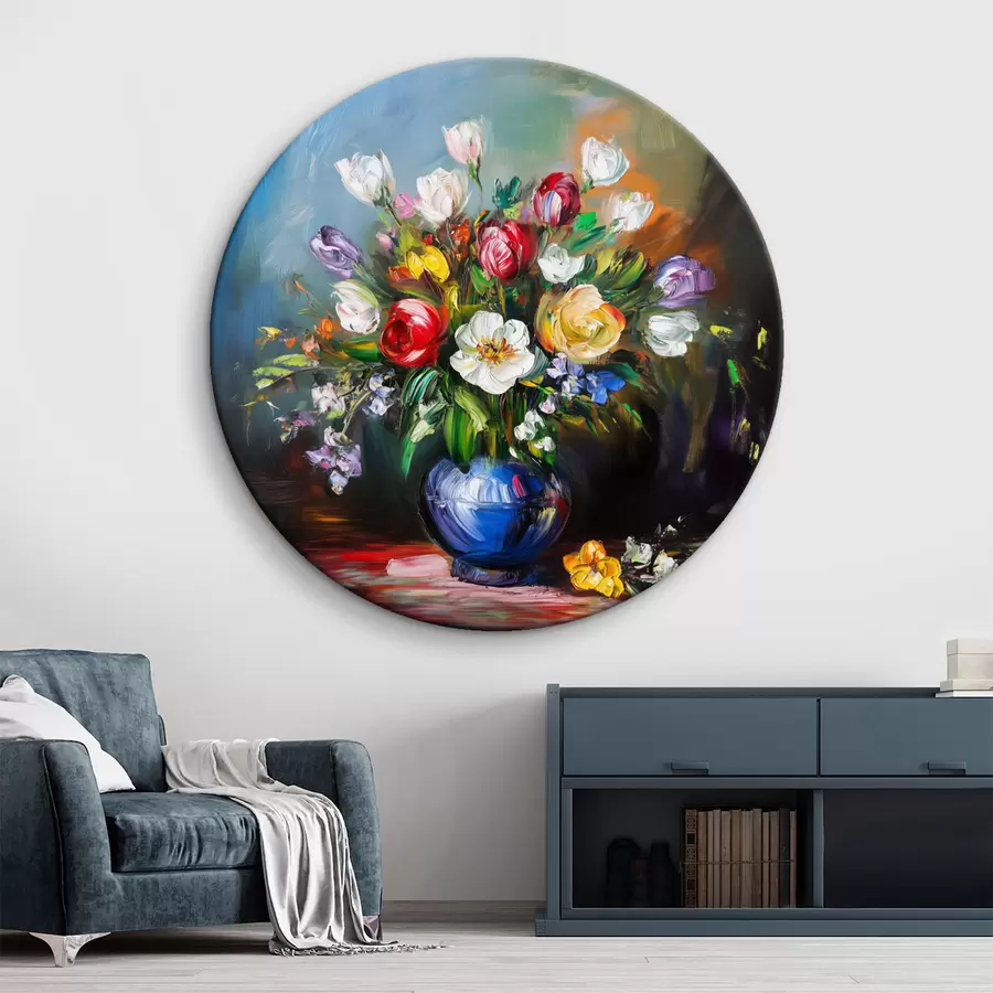 carta da parati Bouquet di fiori multicolore nr. r43911