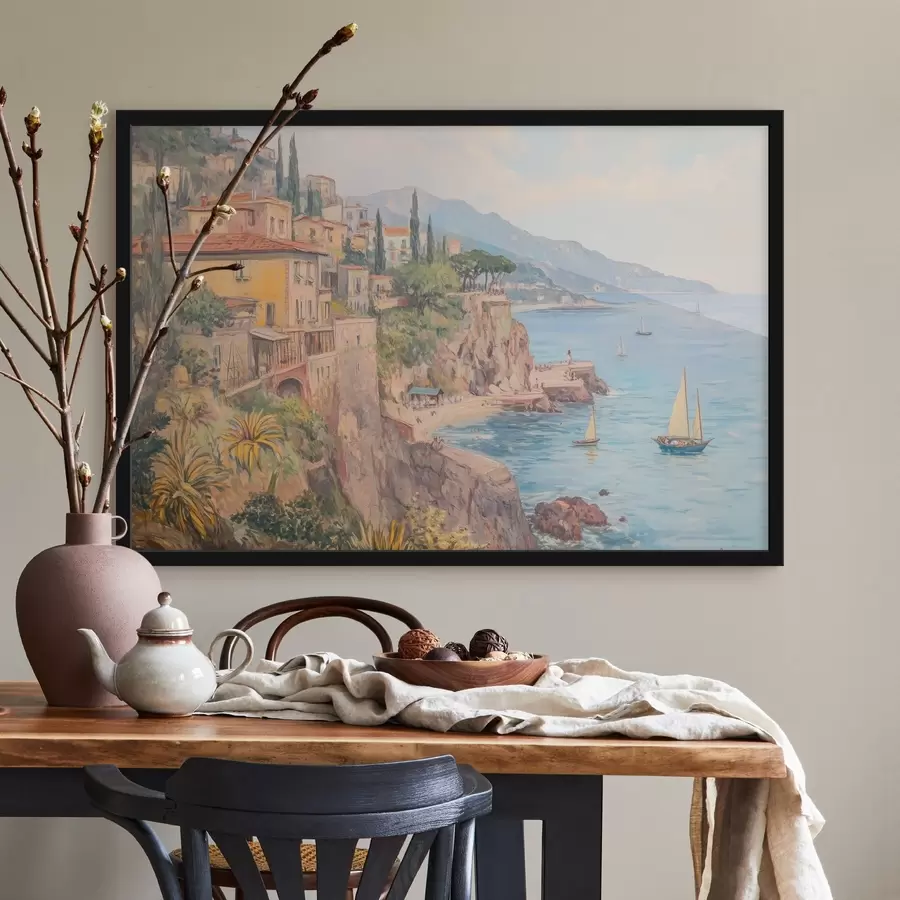 carta da parati Città sul mare nr. f43925