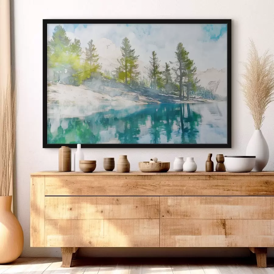 carta da parati Riva del lago nr. f43924