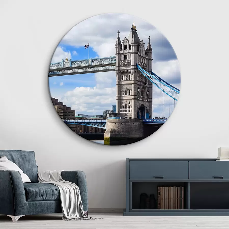 carta da parati Ponte sotto il cielo blu nr. r43918