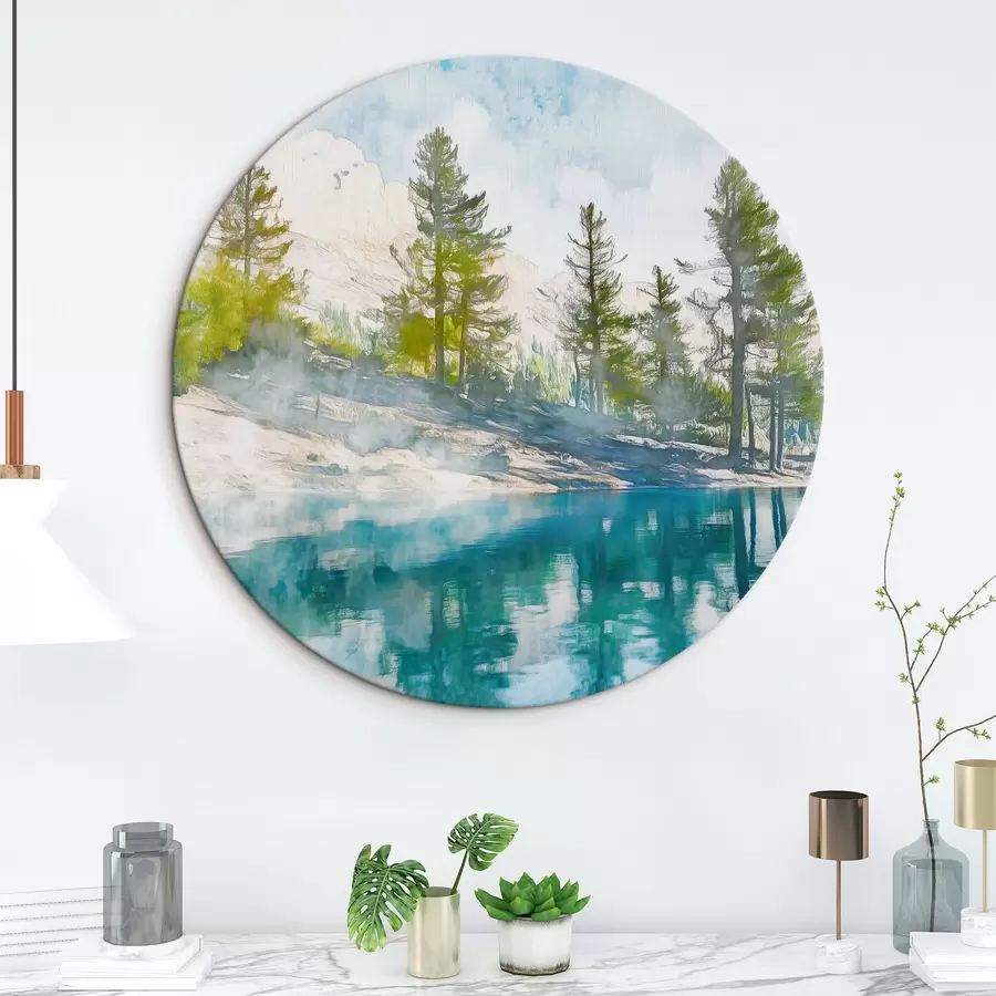 carta da parati Riva del lago nr. r43924