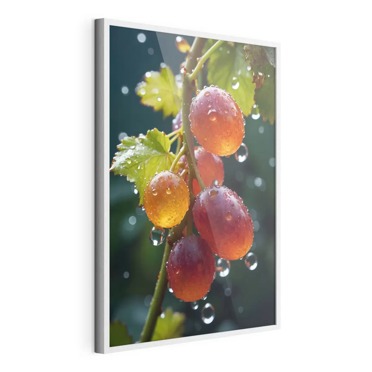 Poster Uva con gocce di rugiada f43872