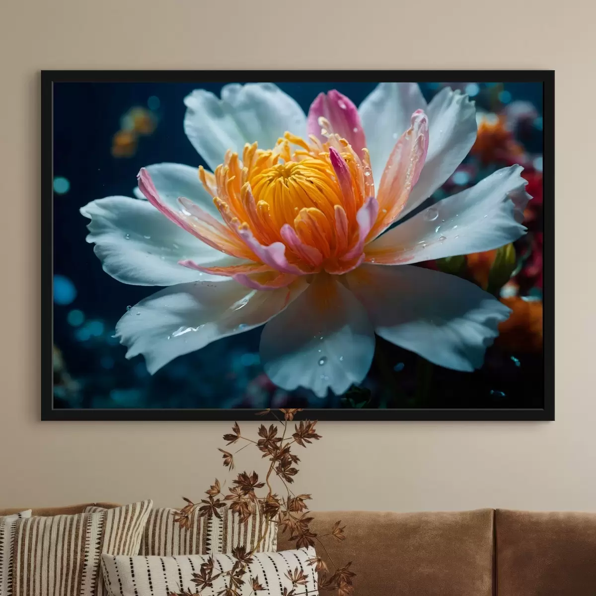 Poster Fiore iperrealistico f43871