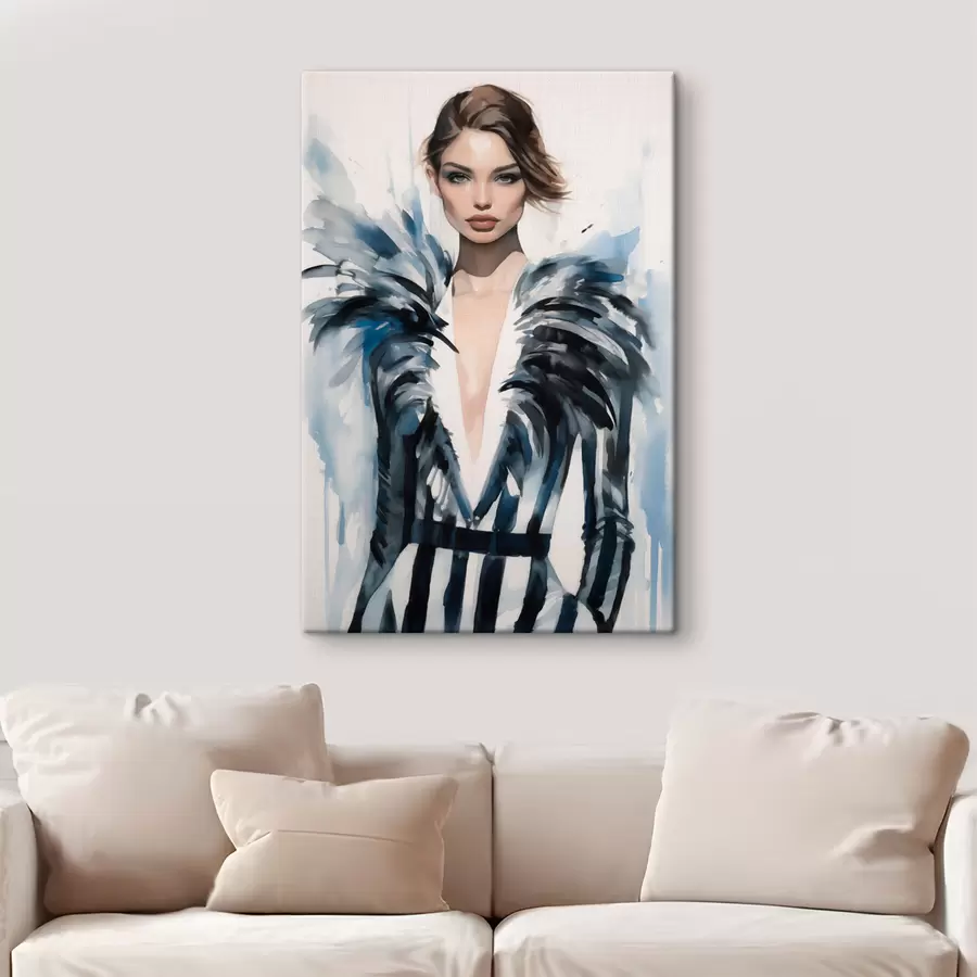 carta da parati Moda ragazza alla moda nr. s43492