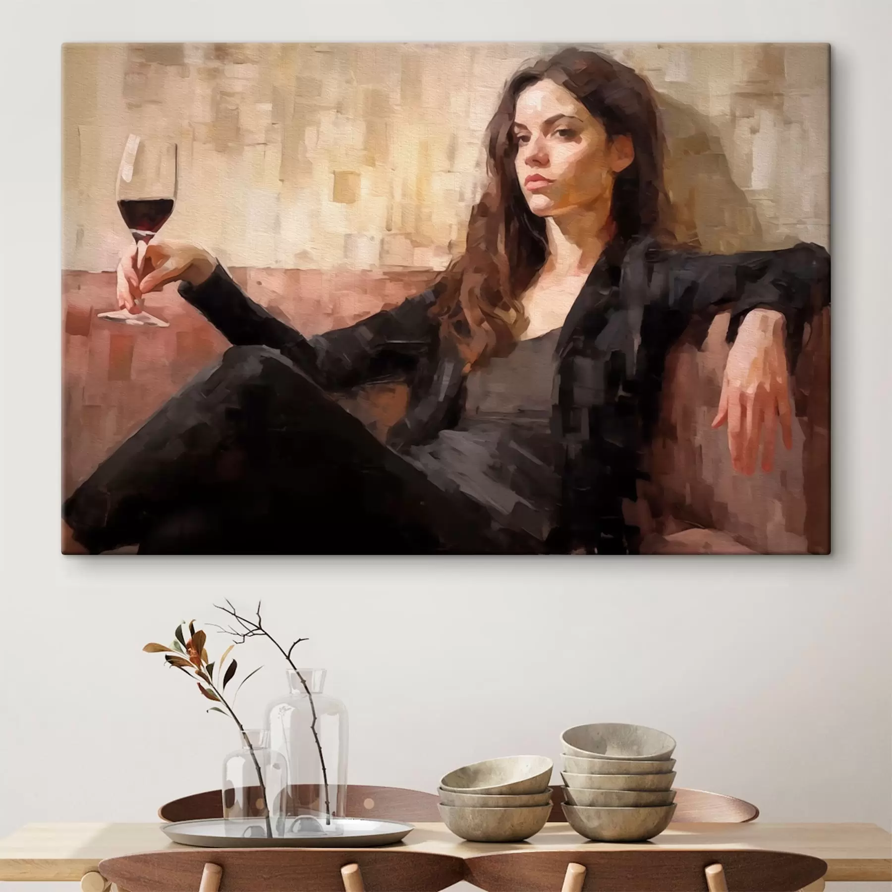 carta da parati Ragazza misteriosa nr. s43932