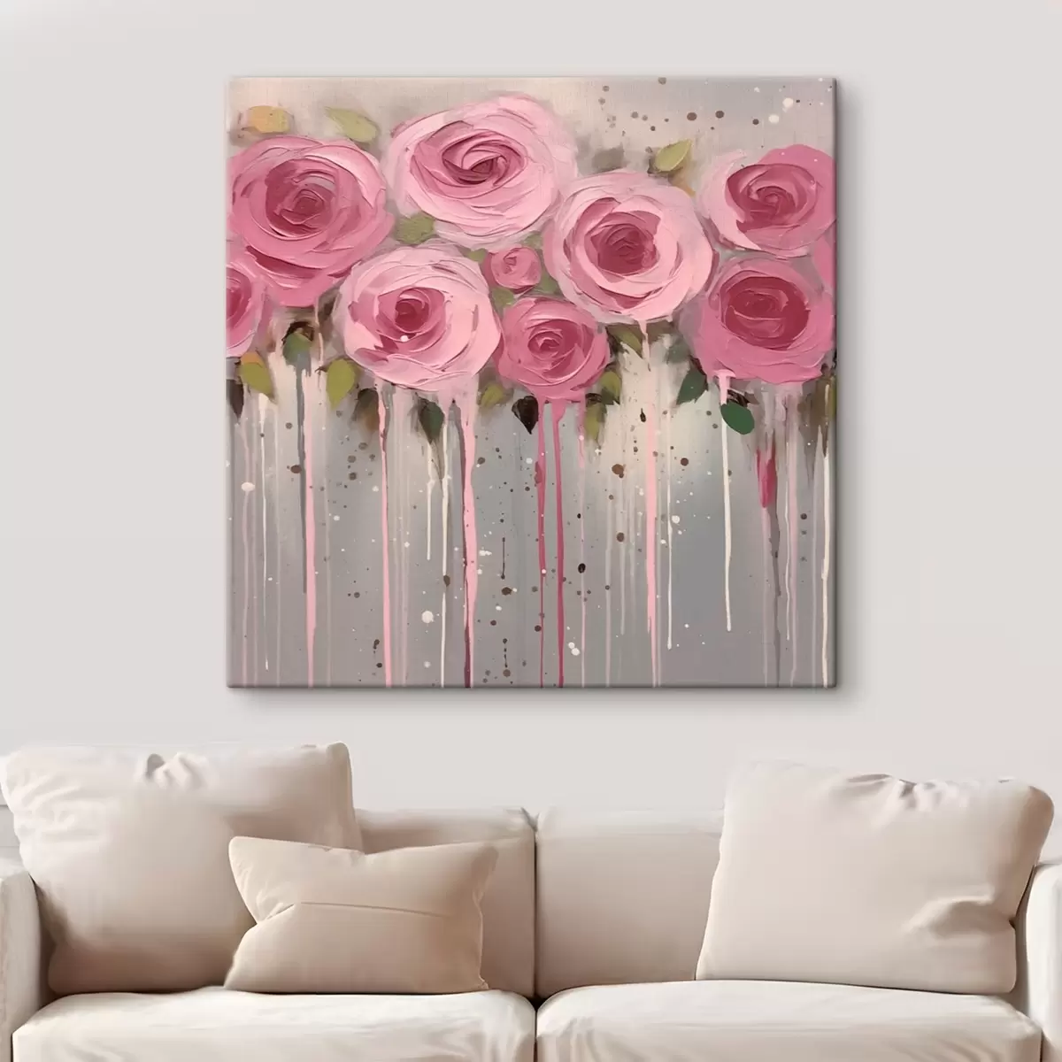 carta da parati Rose astrazione fiori nr. s43930