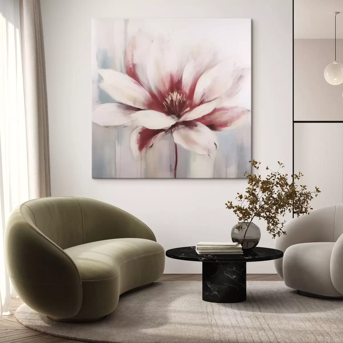 carta da parati Fiore rosa nr. s43486