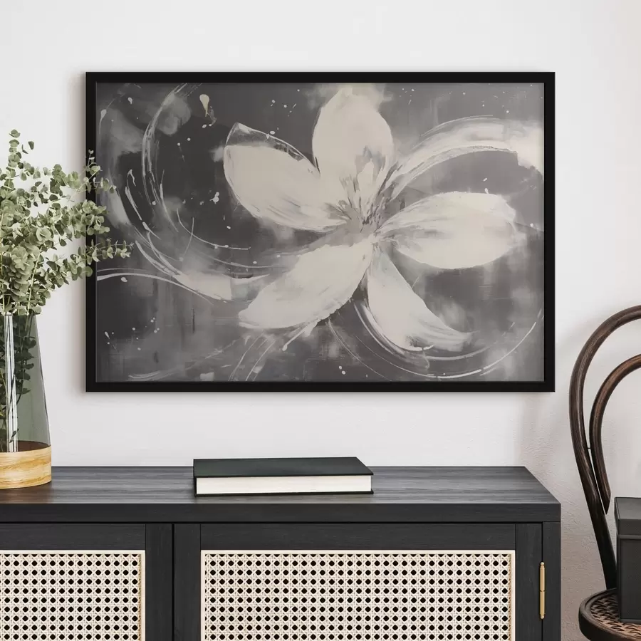 carta da parati Grande fiore astratto nr. f43222