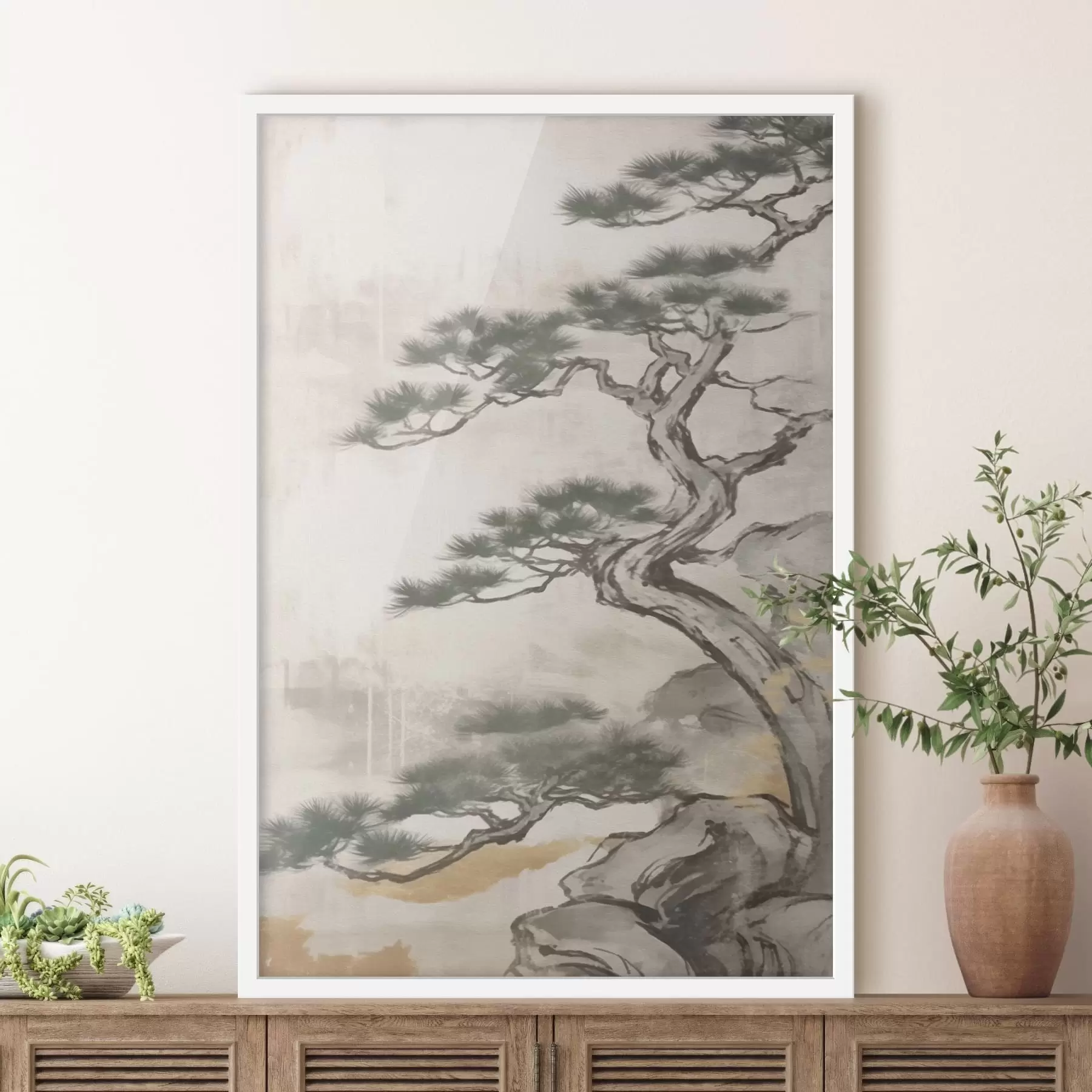 carta da parati Bonsai giapponese nr. f43238