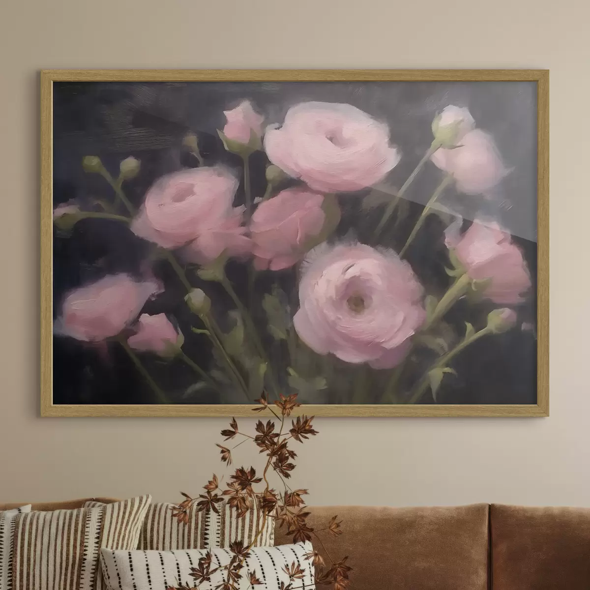 Poster Fiori rosa f43221
