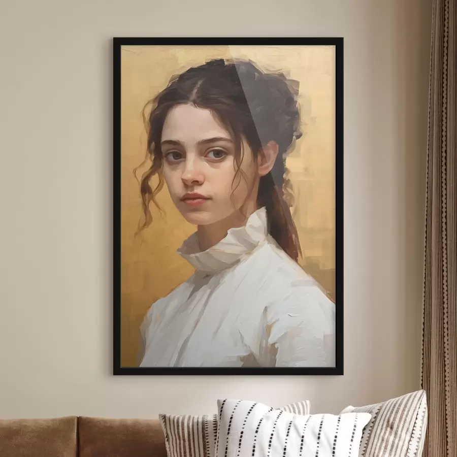 carta da parati Ragazza misteriosa nr. f43253