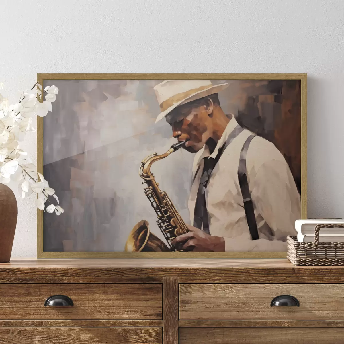 Poster Sassofonista f43926