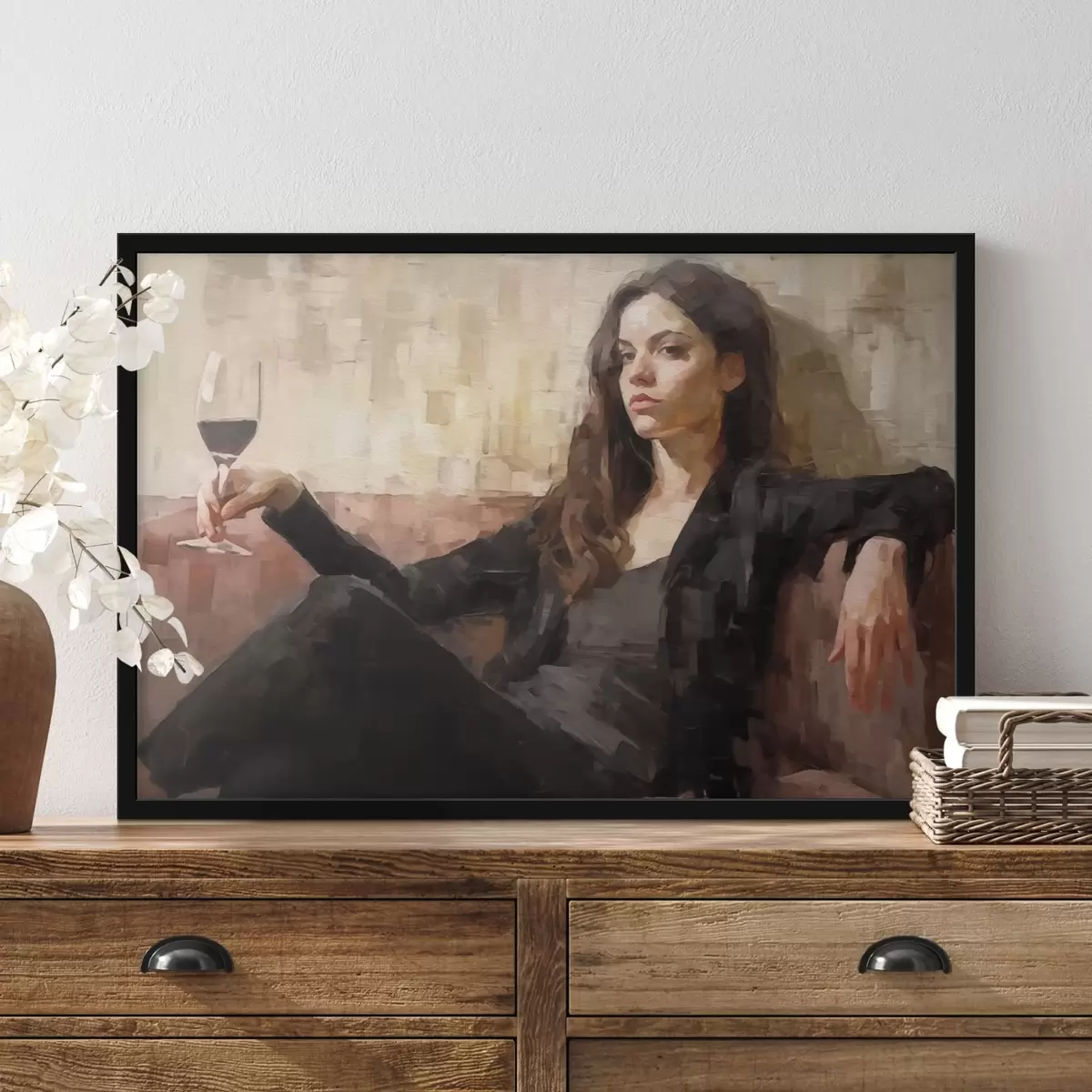 Poster Ragazza misteriosa f43932