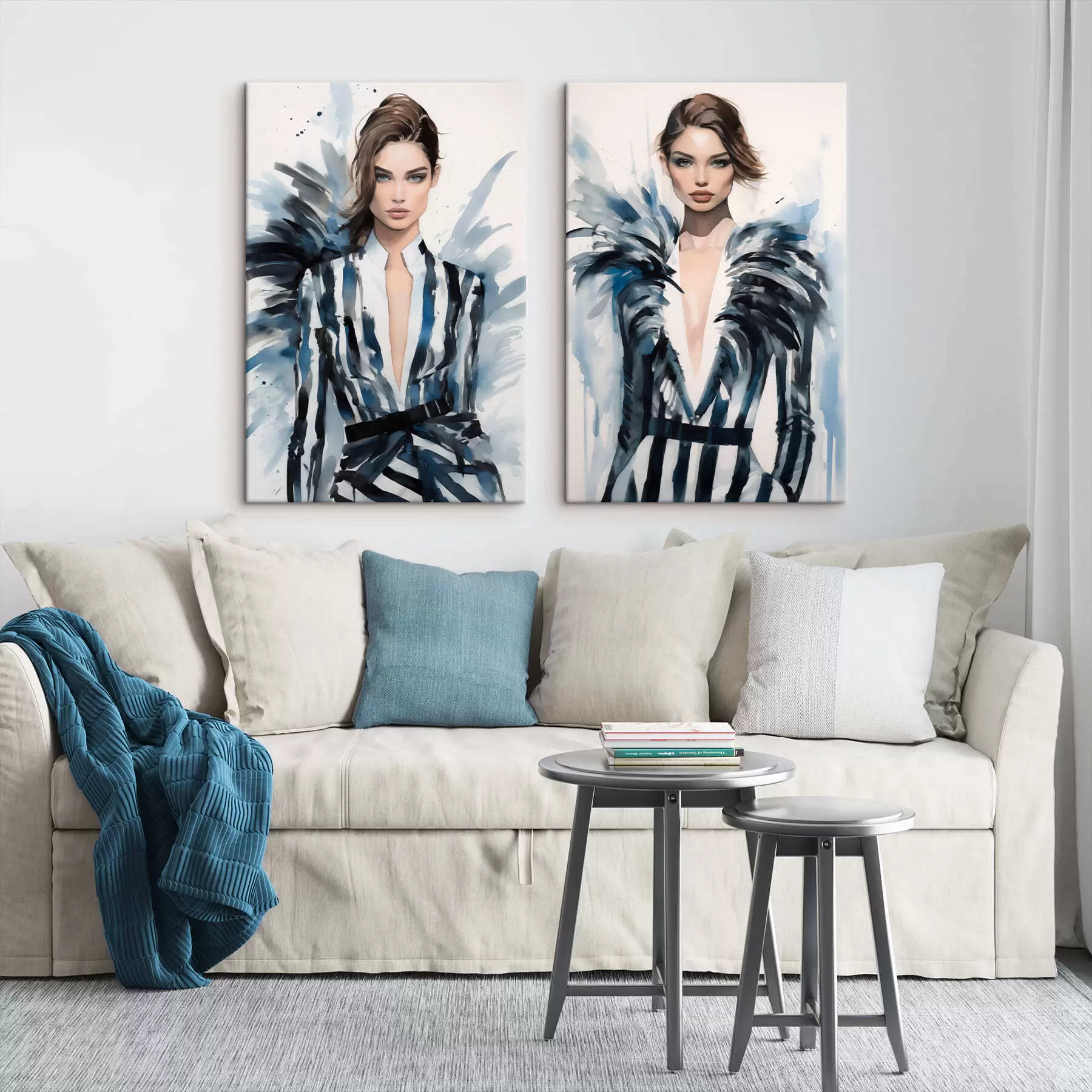 carta da parati Modelle alla moda nr. m00439