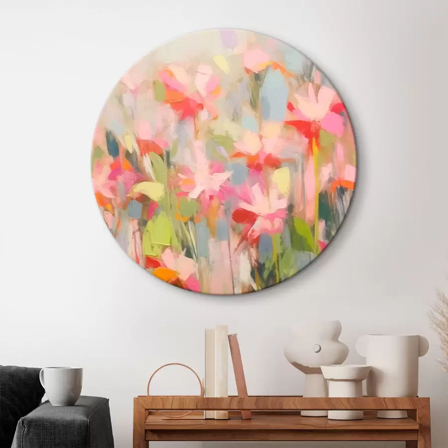 carta da parati Astrazione di fiori rosa nr. r43243