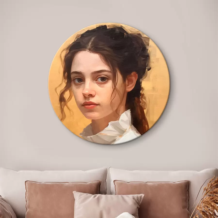 carta da parati Ragazza misteriosa nr. r43253