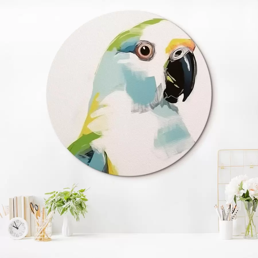 carta da parati Pappagallo tropicale nr. r43931